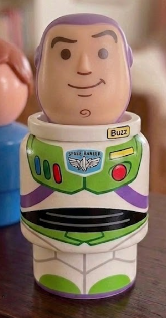 Toy Story - Custom Buzz Lightyear Inspired Figure | Little People Style Collectible