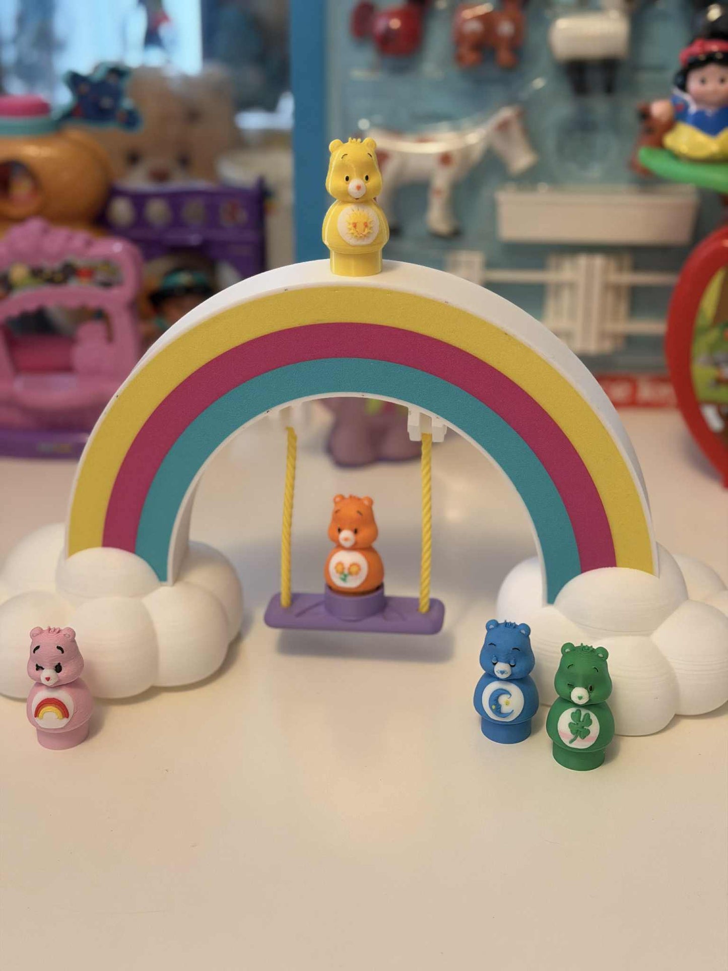 CareBear Rainbow Diorama Lightbox