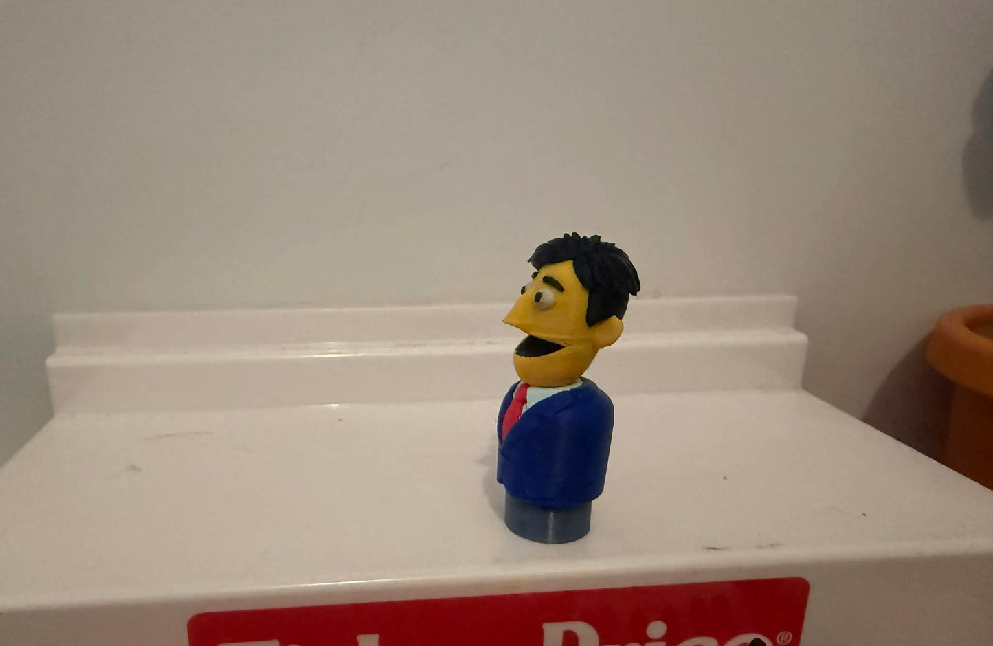 Sesame Street Guy Smiley Figure | Little People Style Collectible