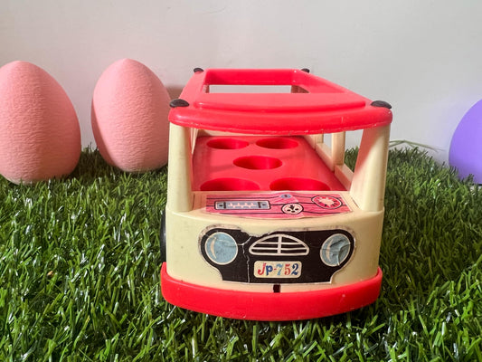 Original Jugetes Perquin (JP) PINK Mini Camper Bus