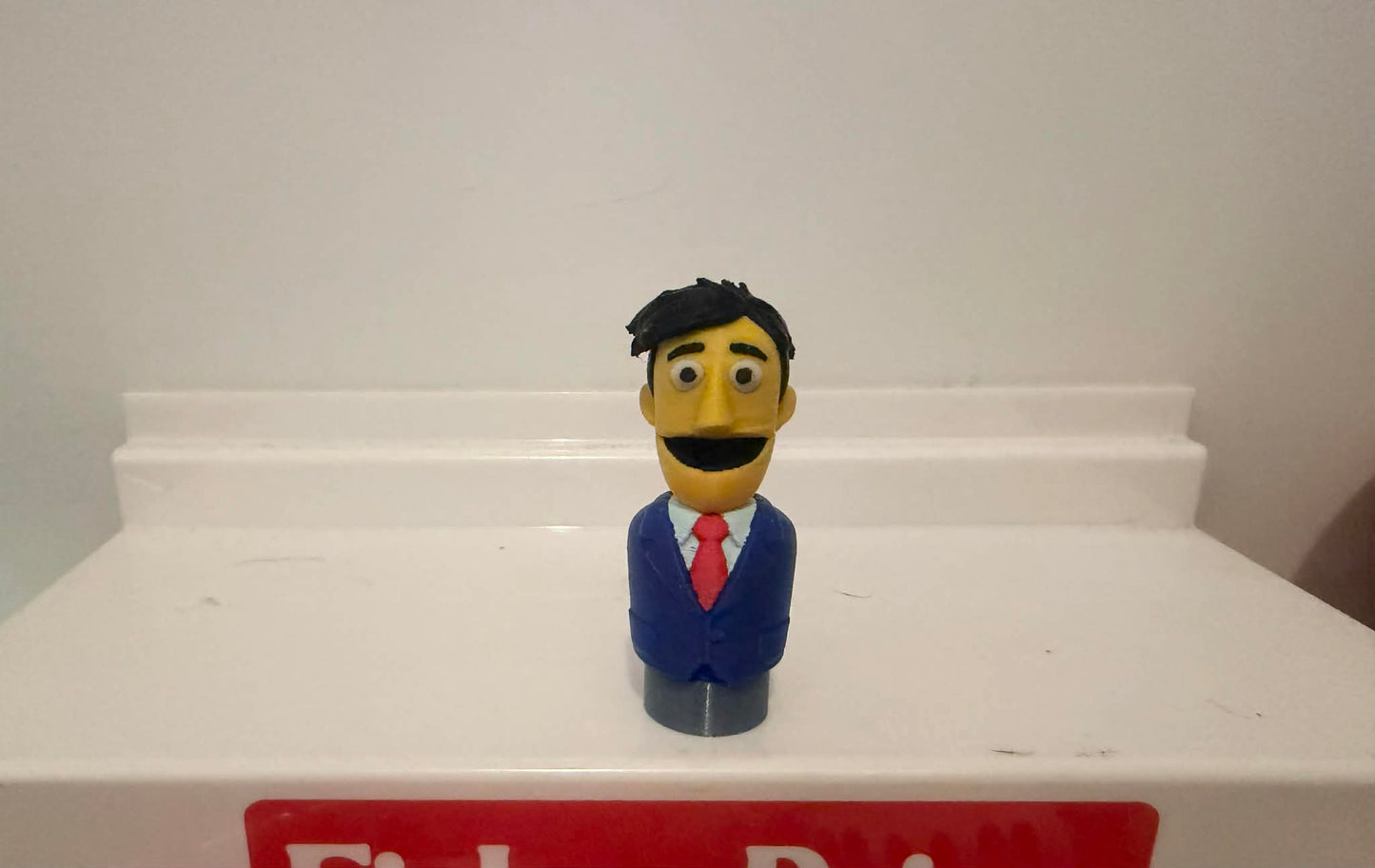 Sesame Street Guy Smiley Figure | Little People Style Collectible