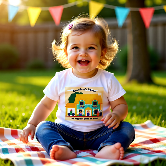 Grandma's House Baby T-Shirt – "the happiest place on earth" INFANT Tee