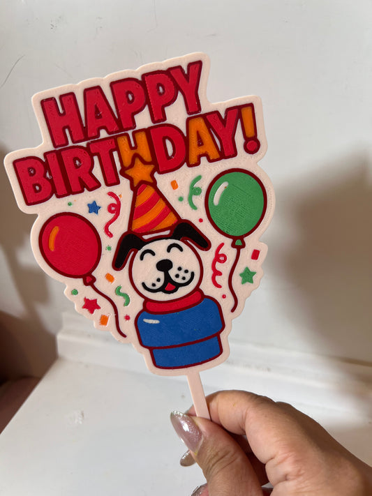 Fisher Price Lucky Birthday Cake Topper