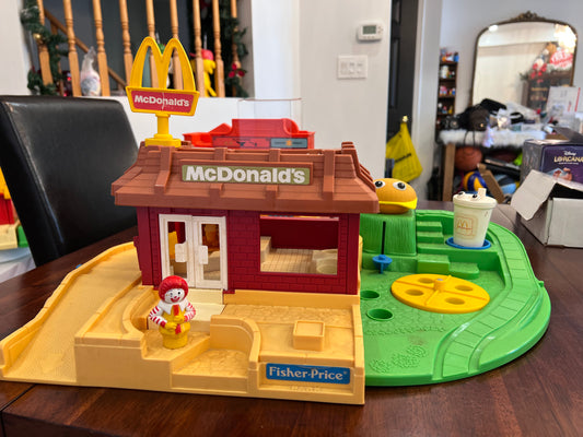 RARE Fisher Price McDonald's Restaurant LOT
