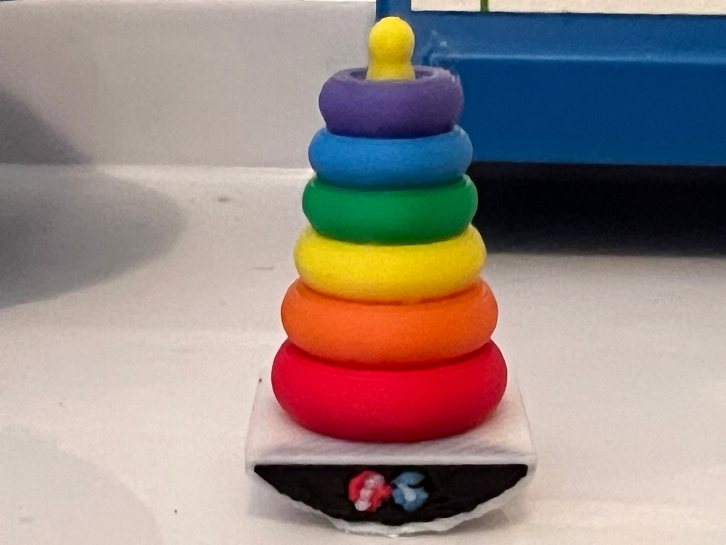 Custom Miniature Vintage Fisher Price Rock-A-Stack