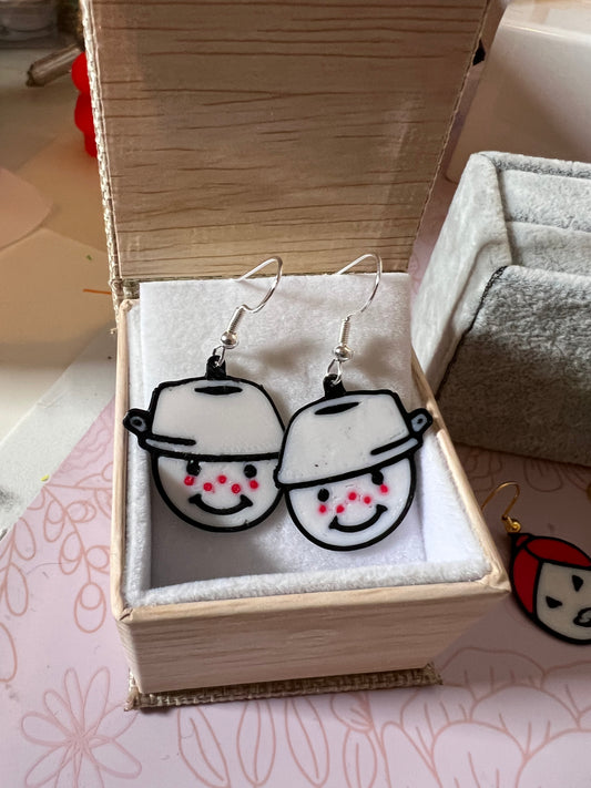 Custom Play Family Character Earrings