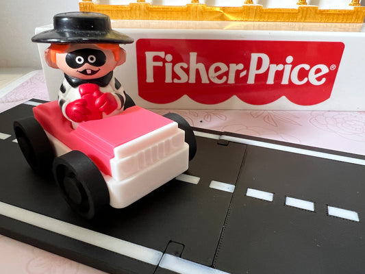 Garage Style Car - White Base with Custom Color Top