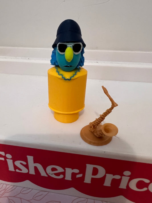 Electric Mayhem Muppets Zoot