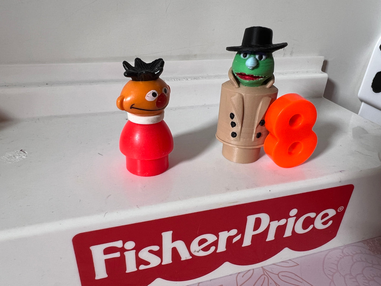 Sesame Street Fan Art Fisher Price Little People Custom Lefty Salesman