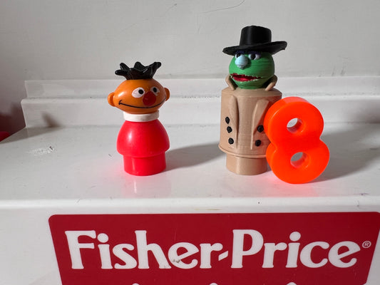 Sesame Street Fan Art Fisher Price Little People Custom Lefty Salesman