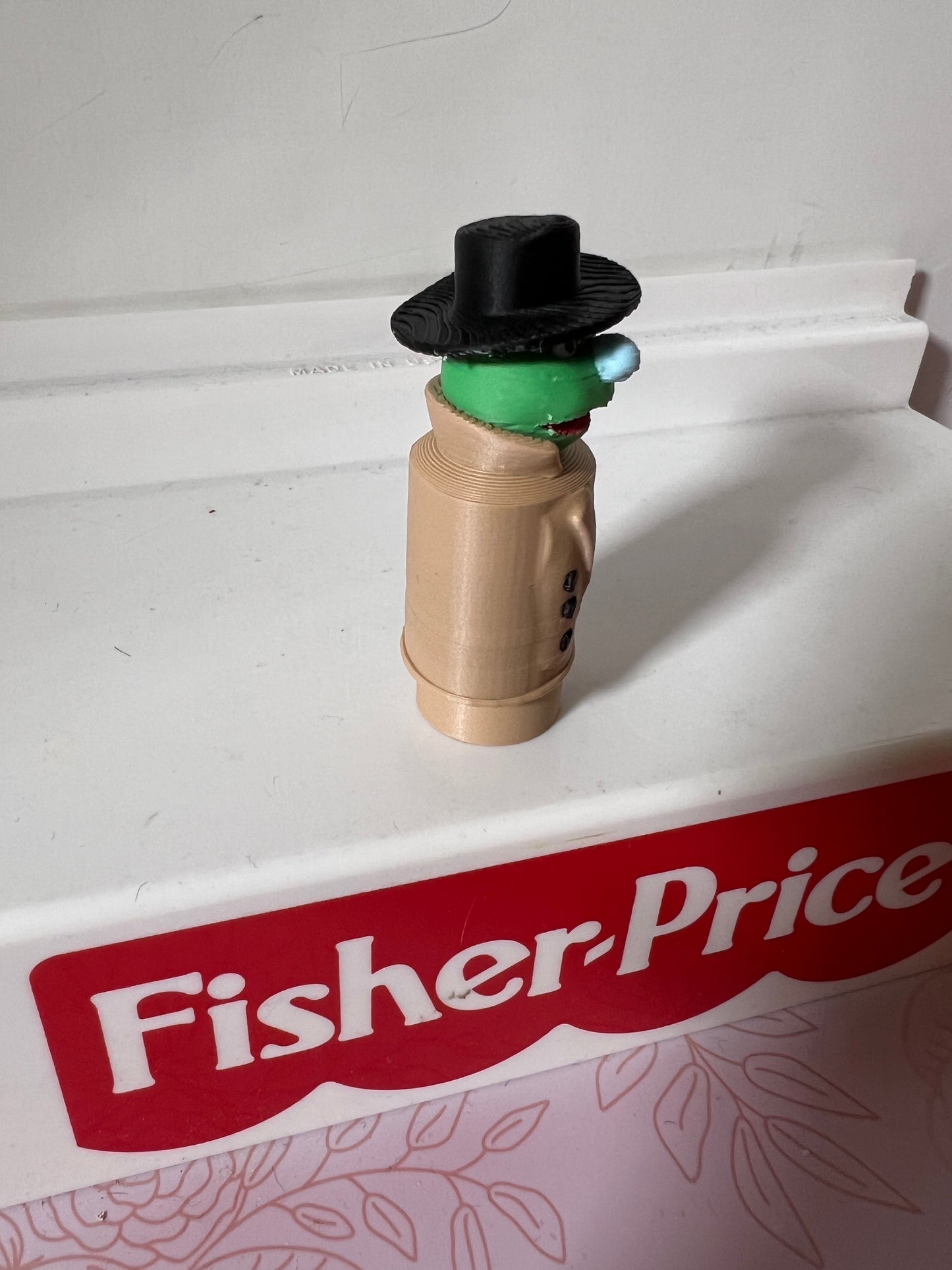 Sesame Street Fan Art Fisher Price Little People Custom Lefty Salesman