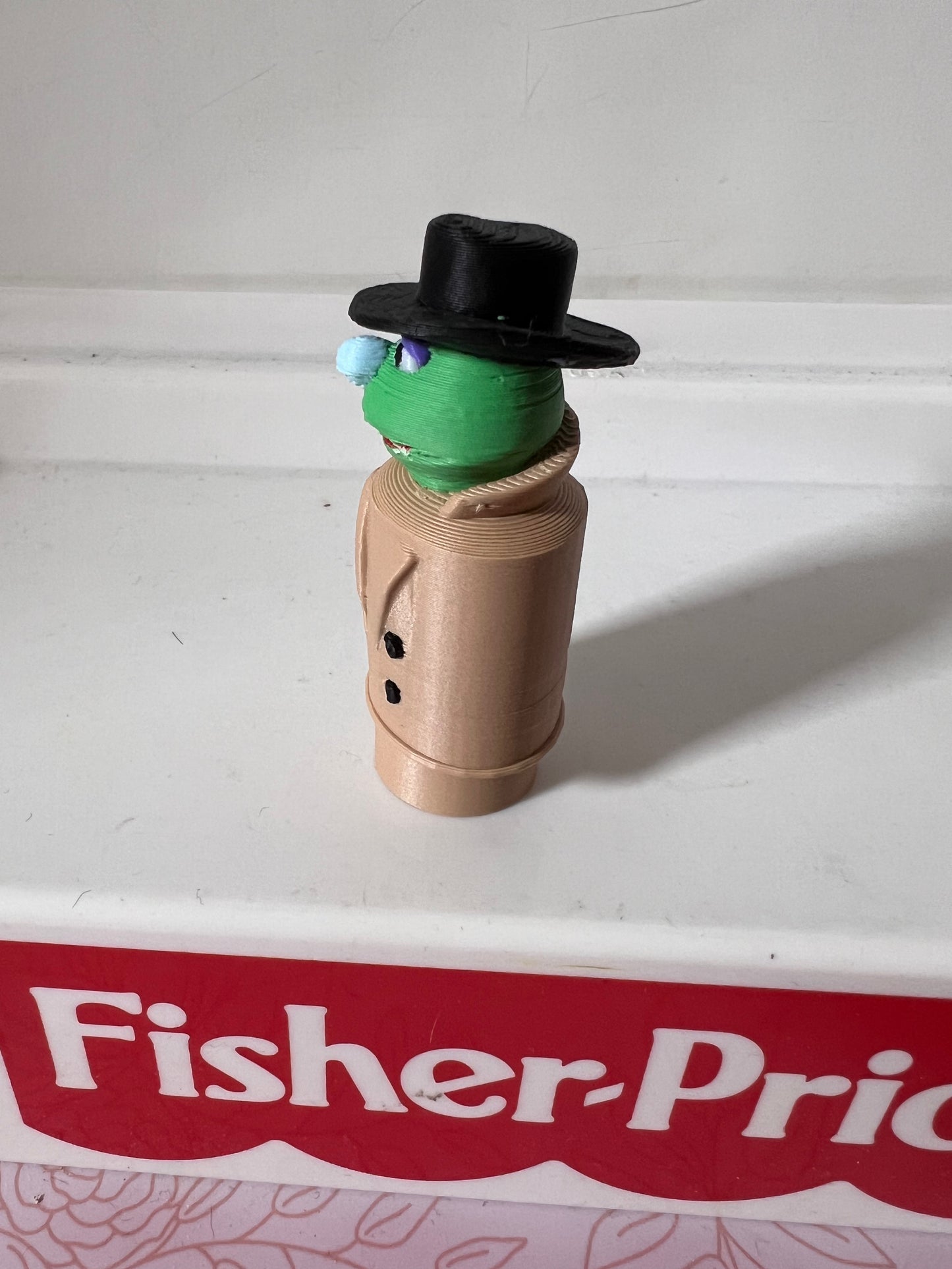 Sesame Street Fan Art Fisher Price Little People Custom Lefty Salesman