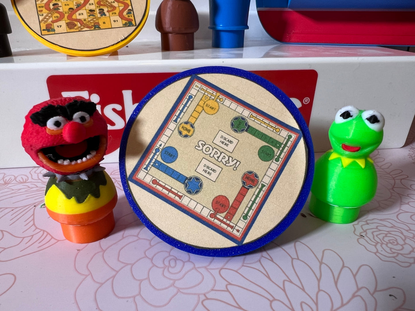 Board Game Table - Sorry, Chutes & Ladder