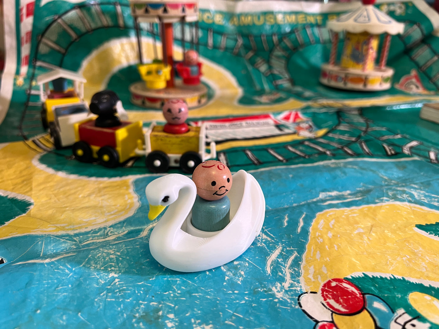 Swan Ride (set of 2)