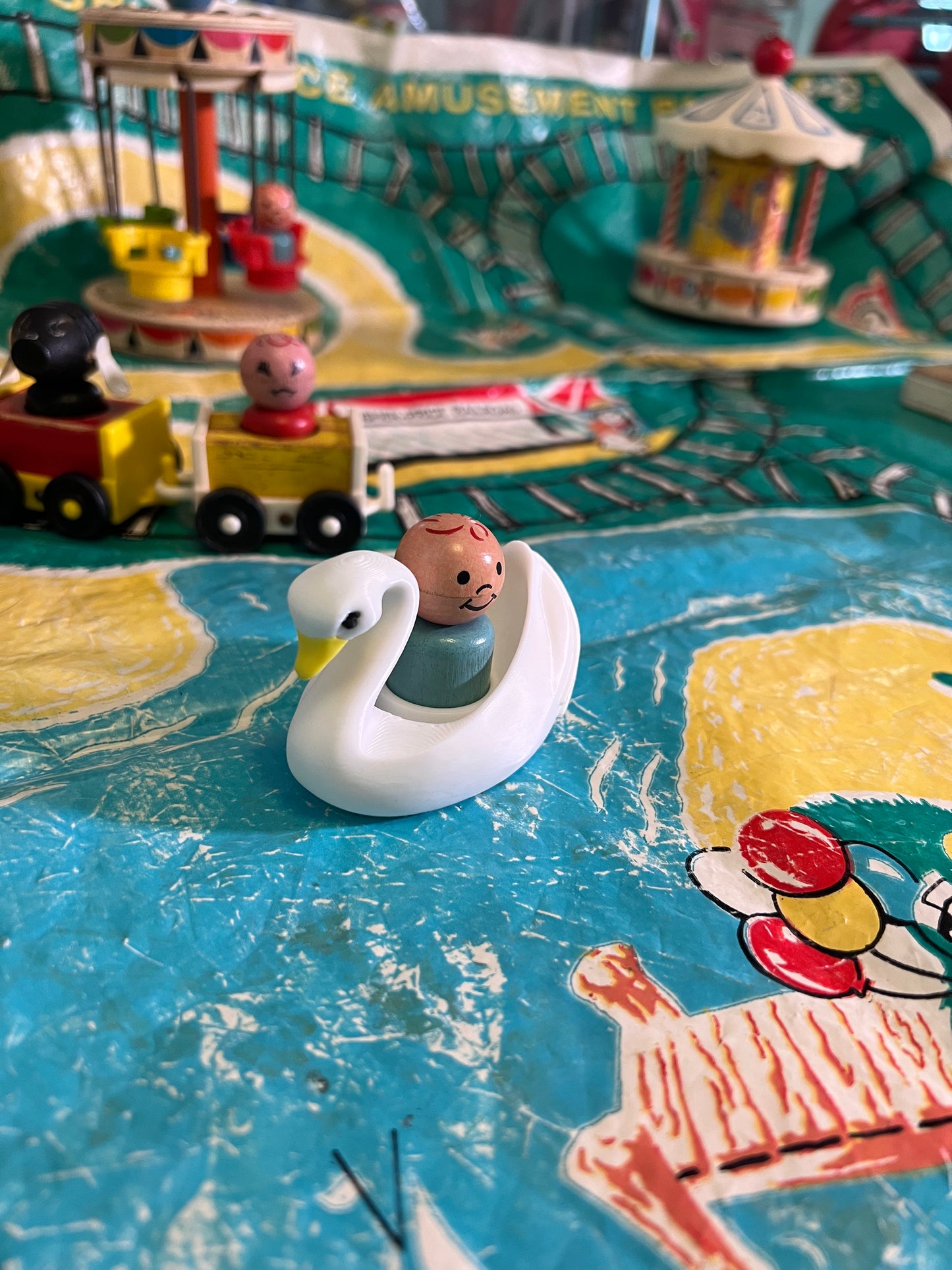 Swan Ride (set of 2)