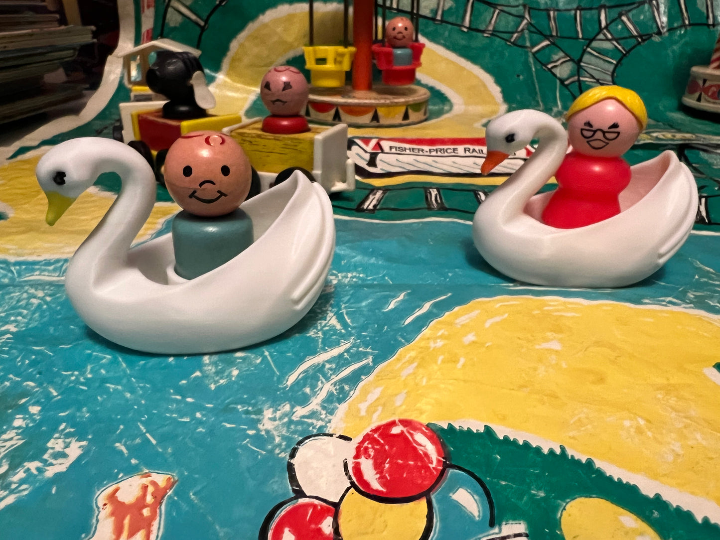 Swan Ride (set of 2)