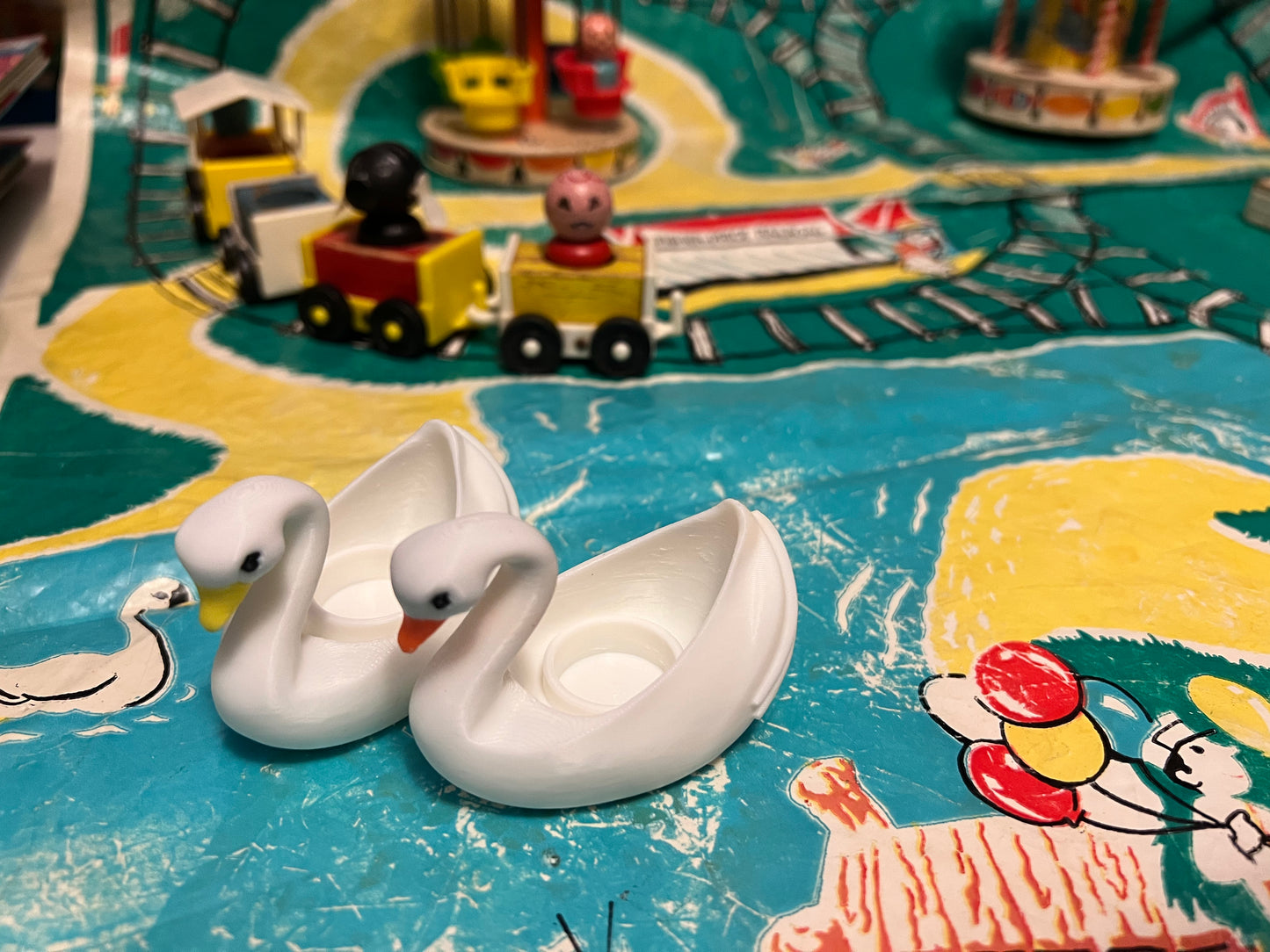 Swan Ride (set of 2)