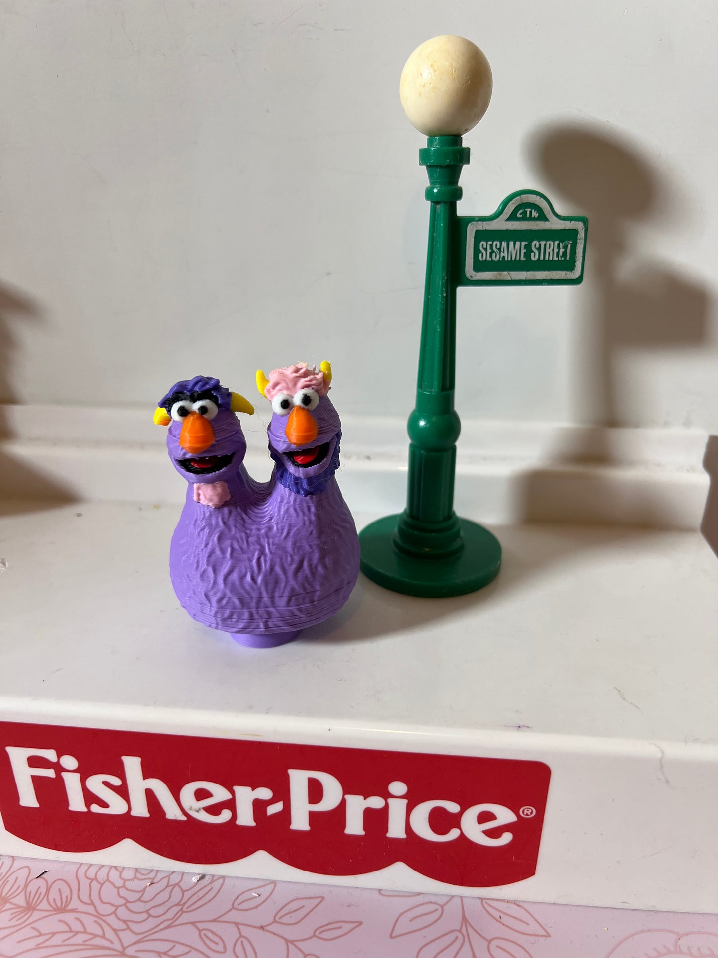 Double-Headed Monster Fan Art Figure | Little People Compatible
