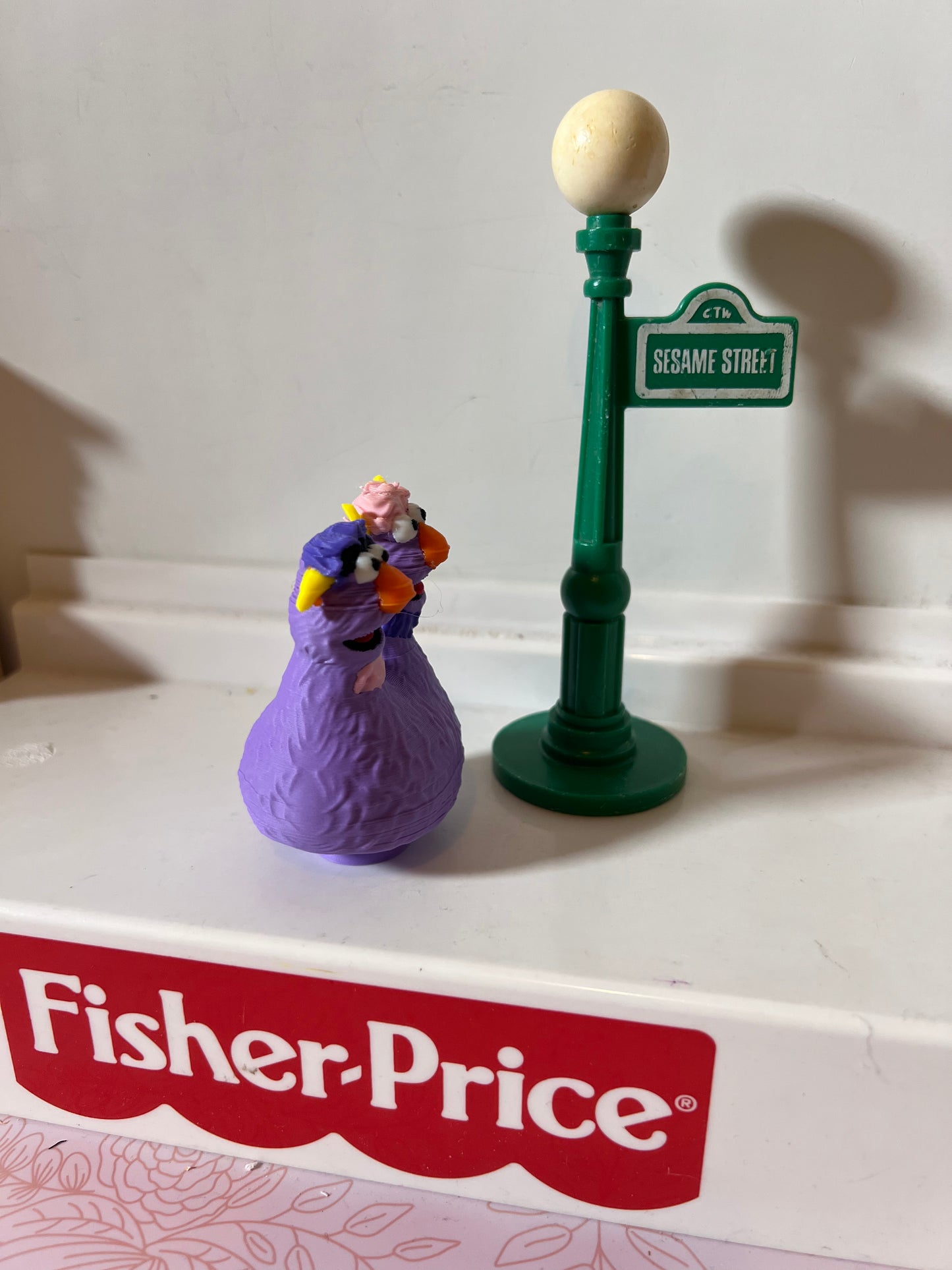 Double-Headed Monster Fan Art Figure | Little People Compatible