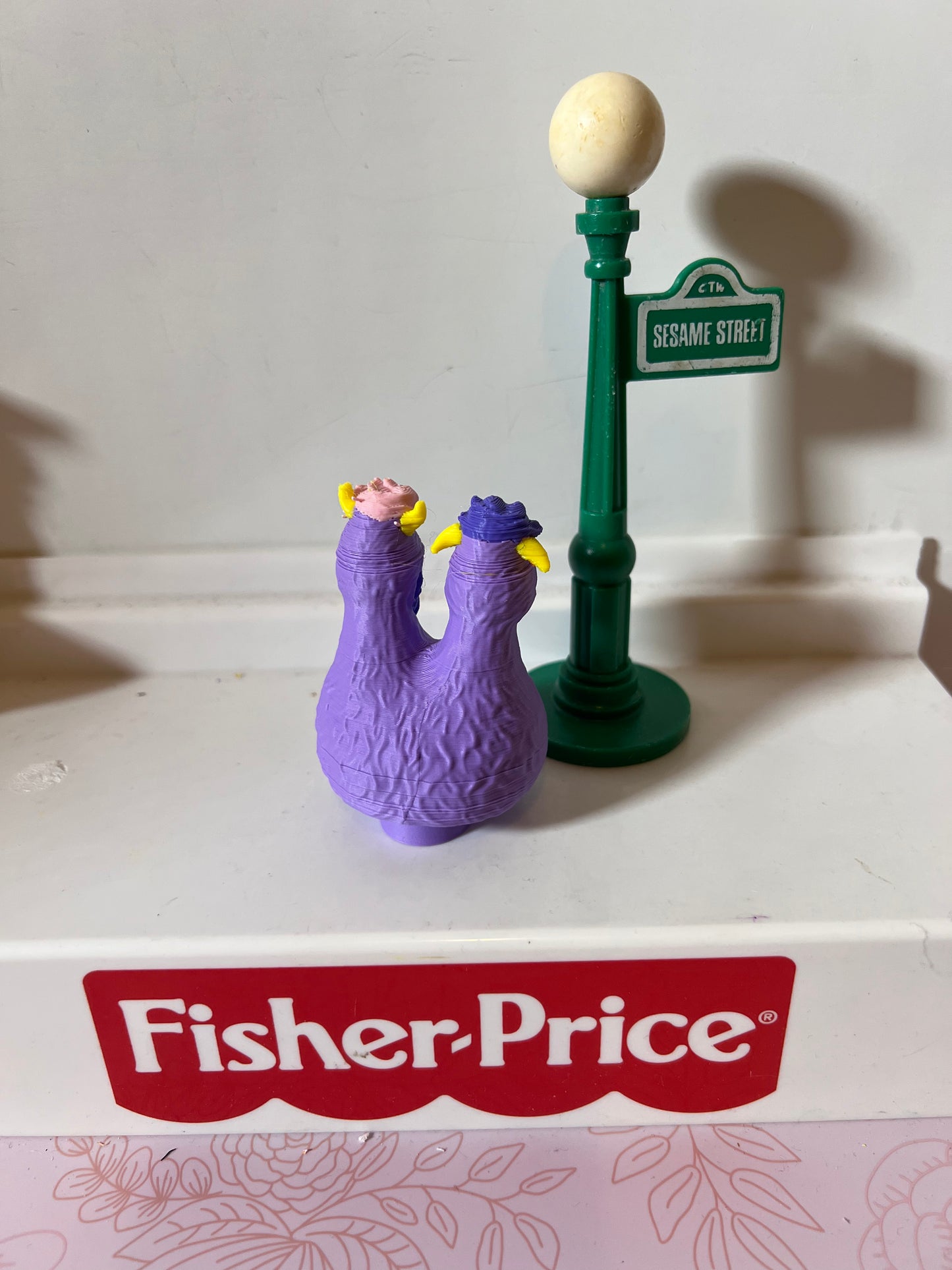 Double-Headed Monster Fan Art Figure | Little People Compatible