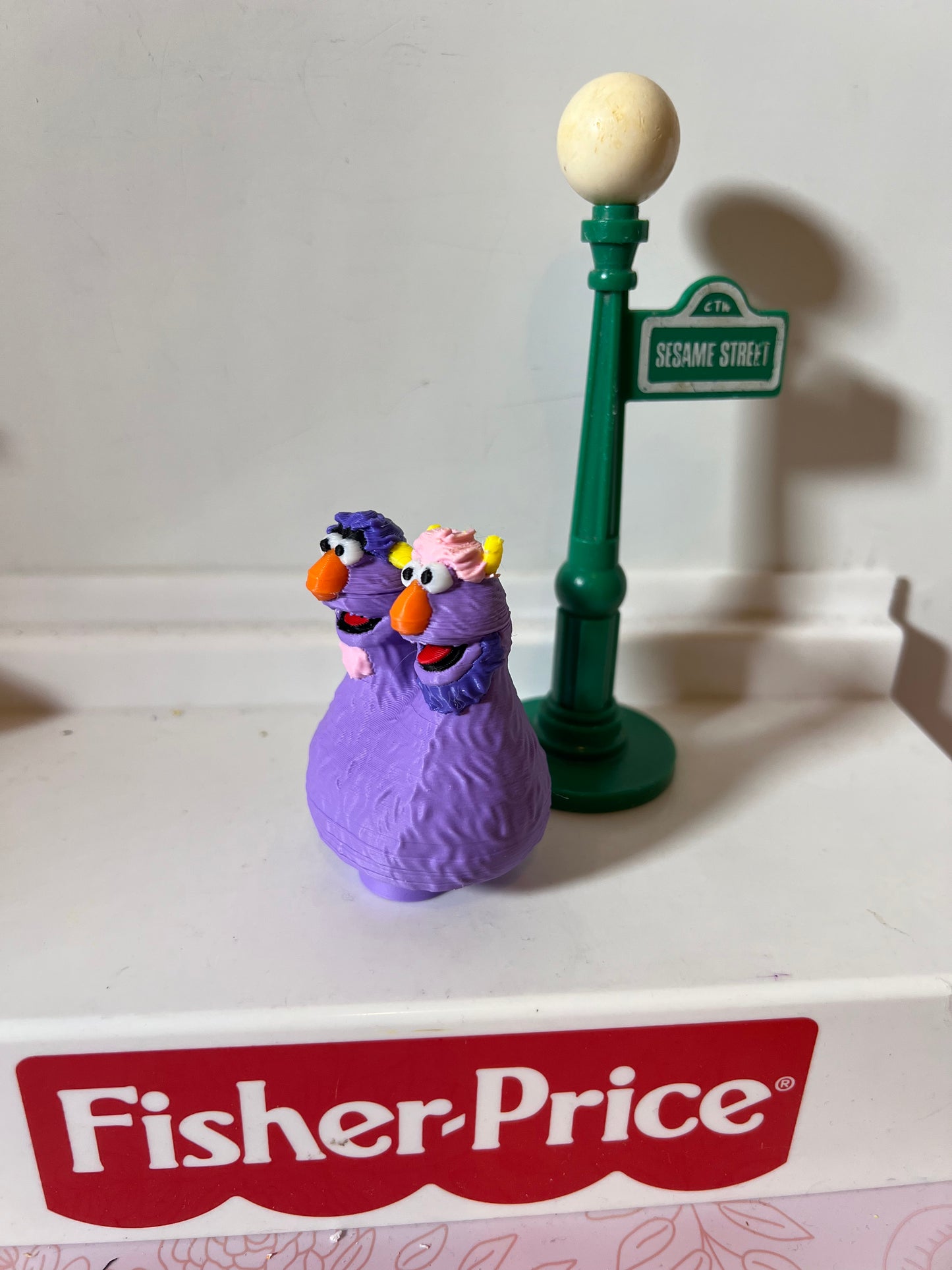 Double-Headed Monster Fan Art Figure | Little People Compatible