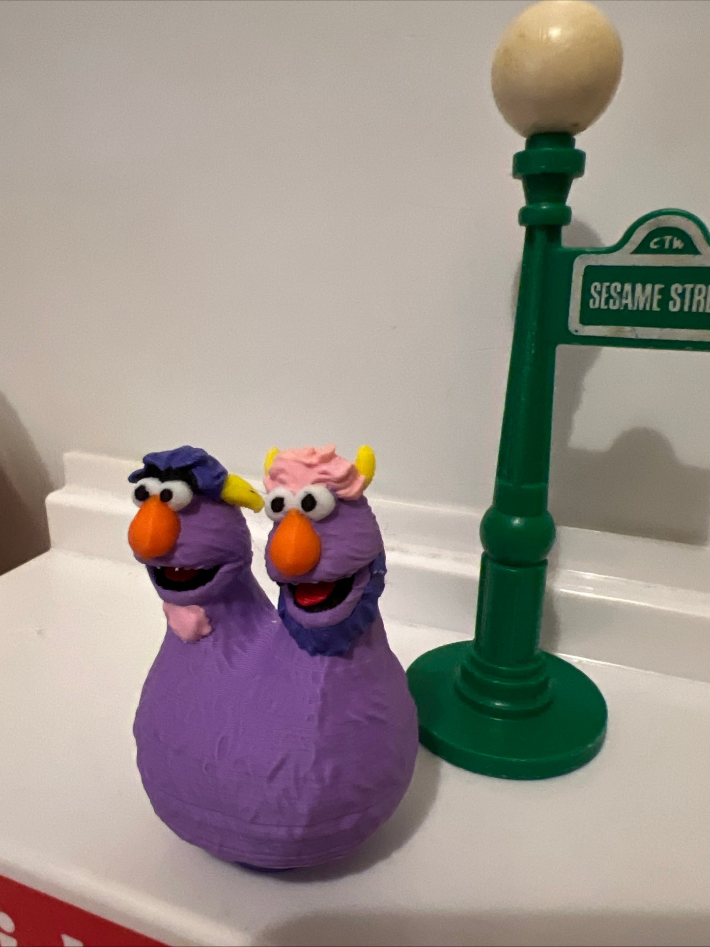Double-Headed Monster Fan Art Figure | Little People Compatible