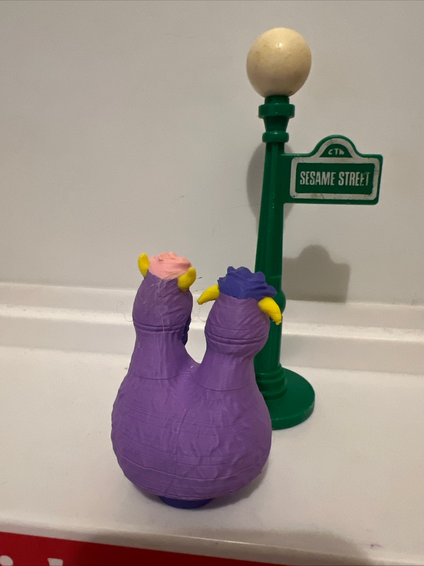 Double-Headed Monster Fan Art Figure | Little People Compatible