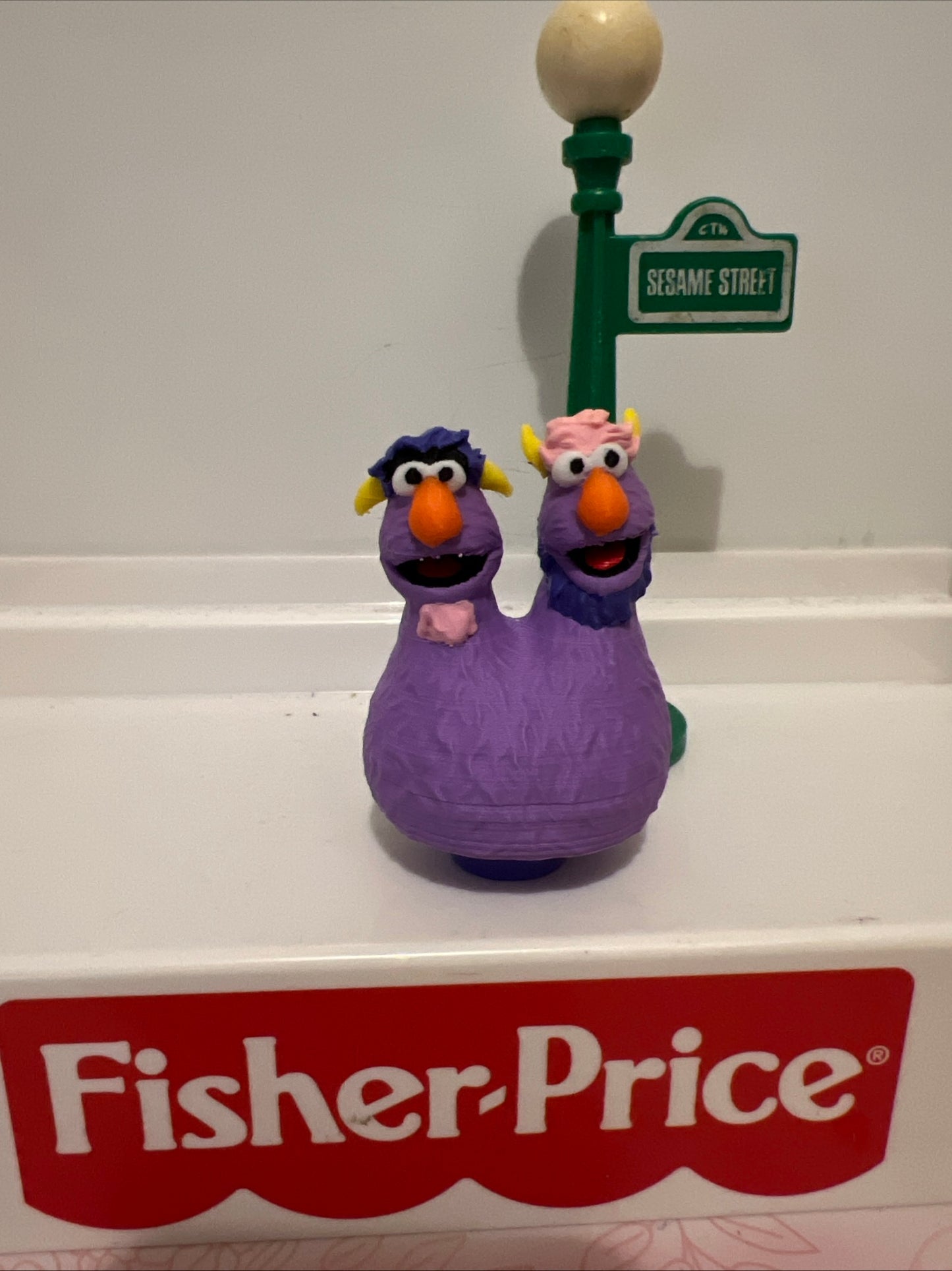 Double-Headed Monster Fan Art Figure | Little People Compatible