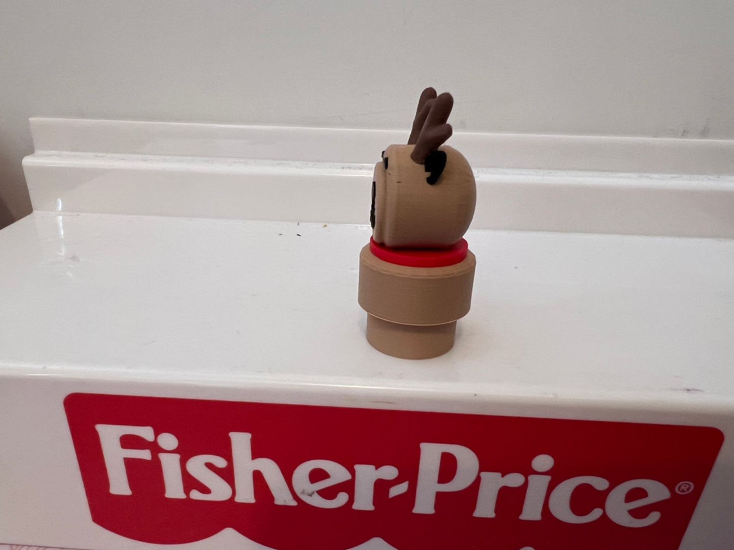 Christmas/Holiday figure - Lucky the Reindeer