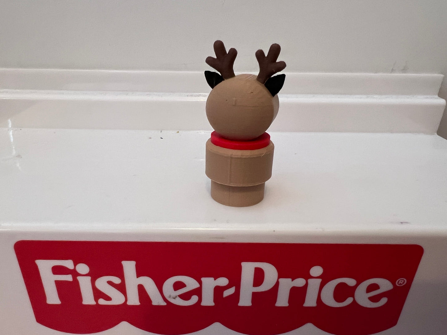 Christmas/Holiday figure - Lucky the Reindeer
