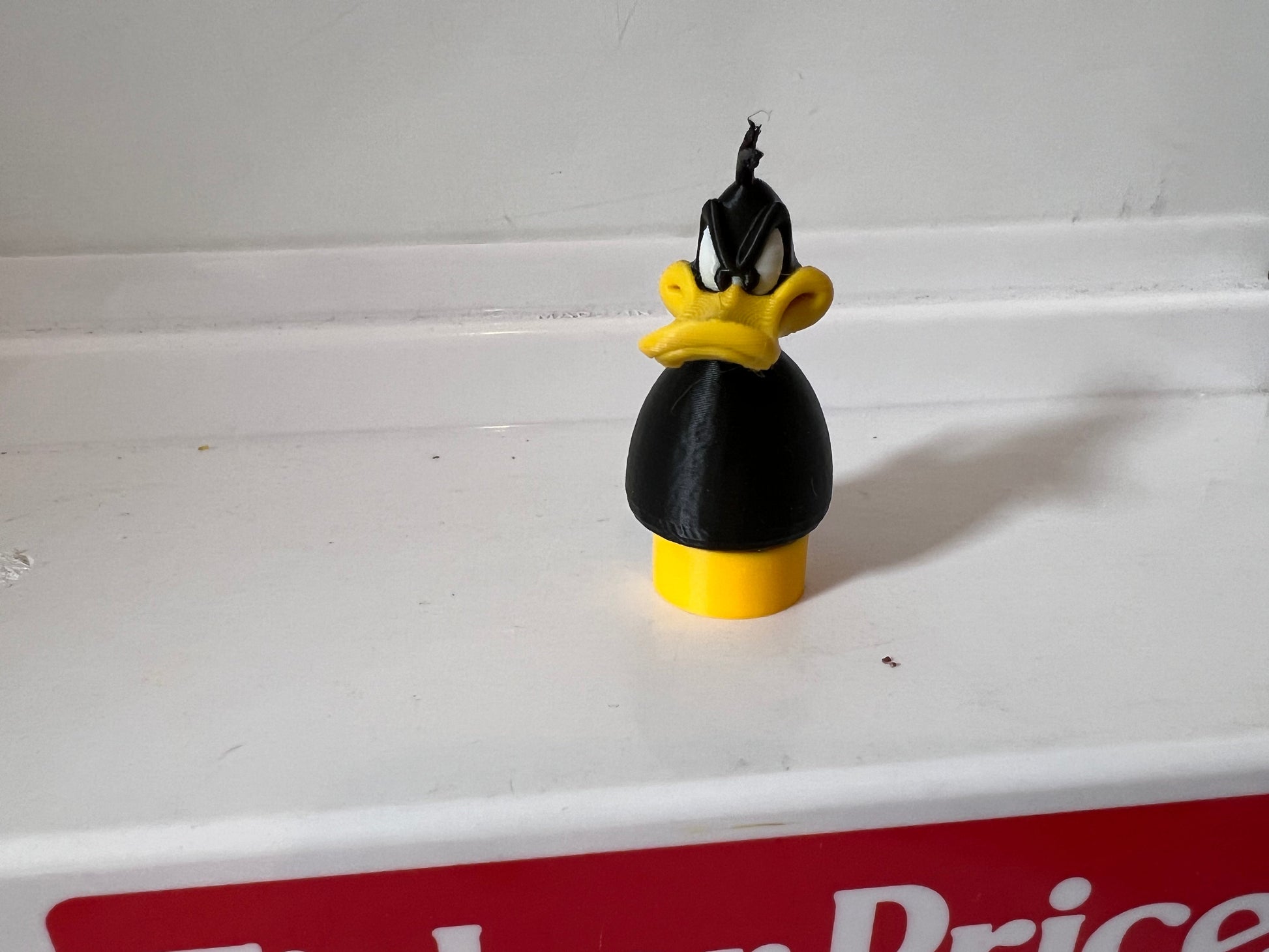 Daffy Duck Inspired Little People Style Custom Figure