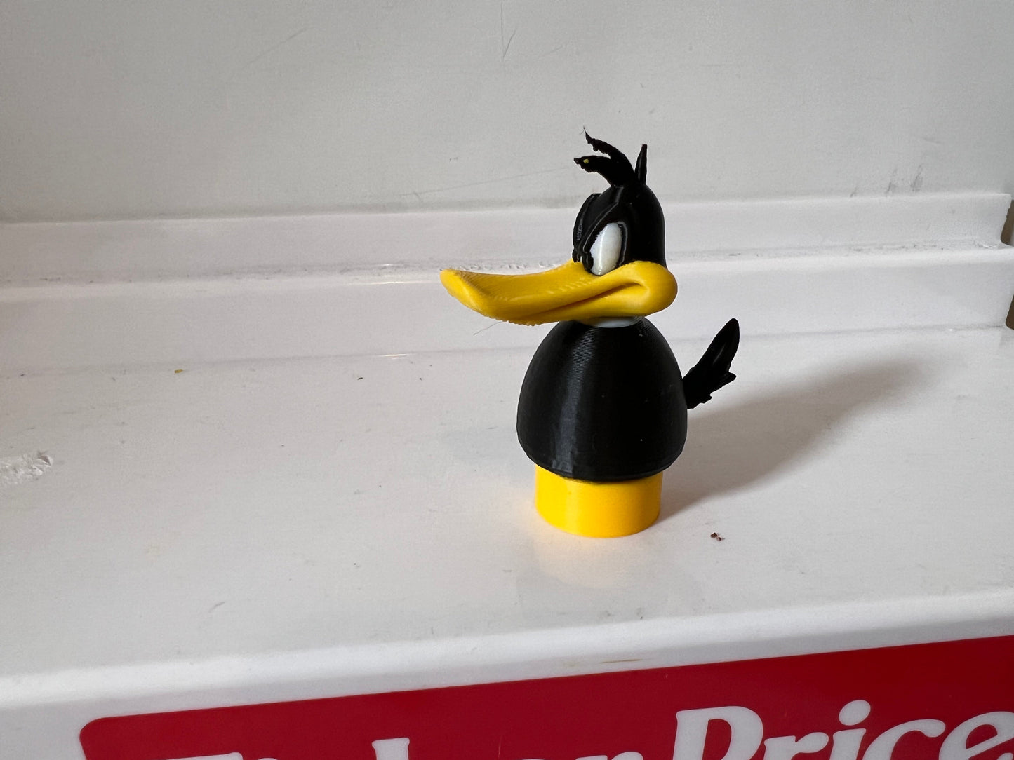 Daffy Duck Inspired Little People Style Custom Figure
