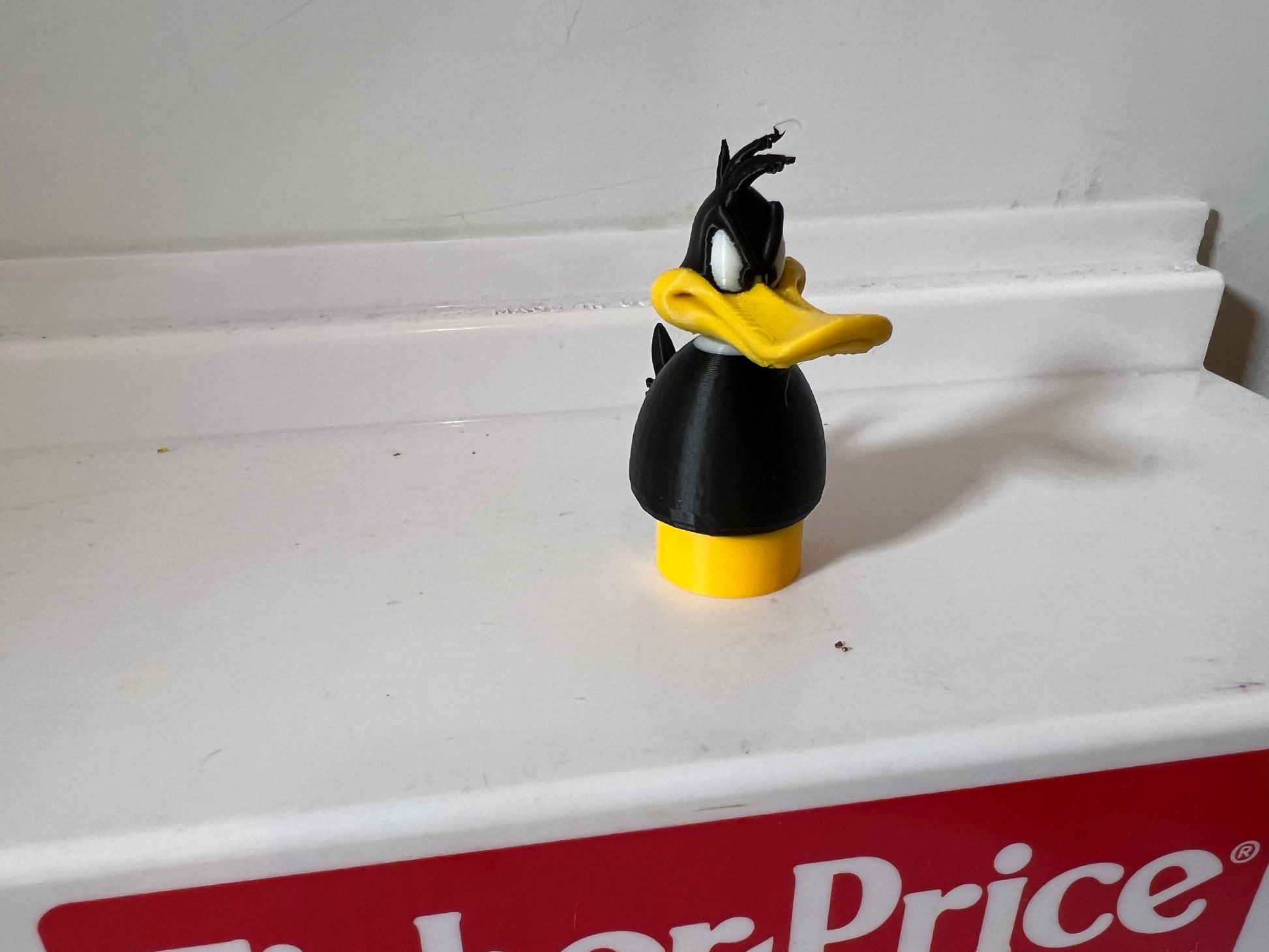 Daffy Duck Inspired Little People Style Custom Figure
