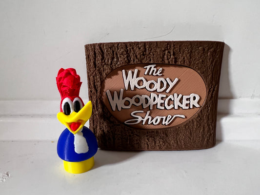 Woody Woodpecker Little People Figure (Custom, 3D Printed)