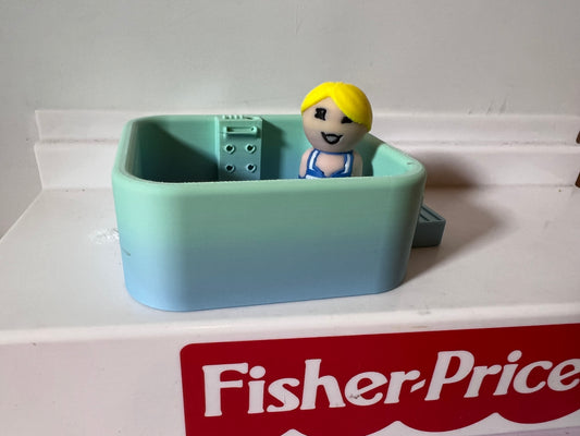 Exclusive Shelf Status - Custom Mom in Swimsuit and Hot Tub