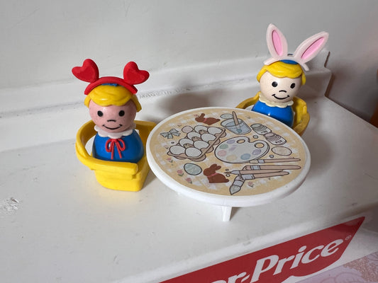 Custom Table - Easter Egg Painting