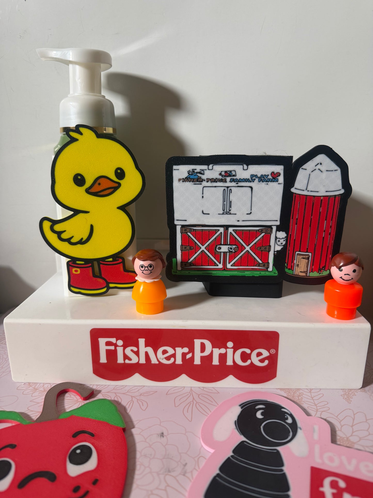 Cute Soap Dispenser – FP Themed Magnetic Swap Faces