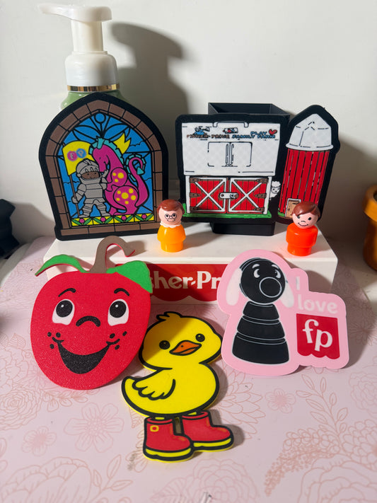 Cute Soap Dispenser – FP Themed Magnetic Swap Faces