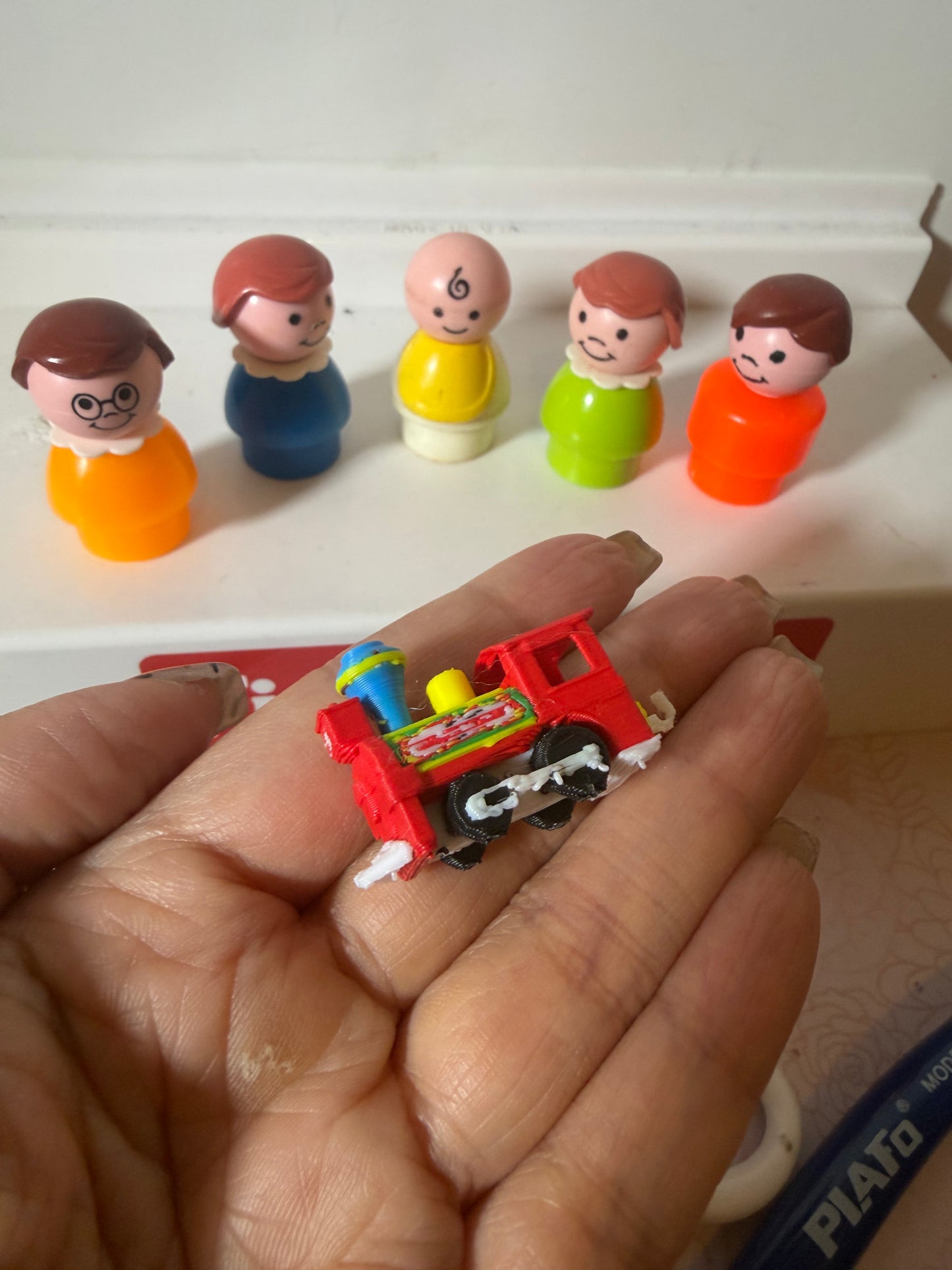 Custom Miniature Vintage Fisher Price Circus Train