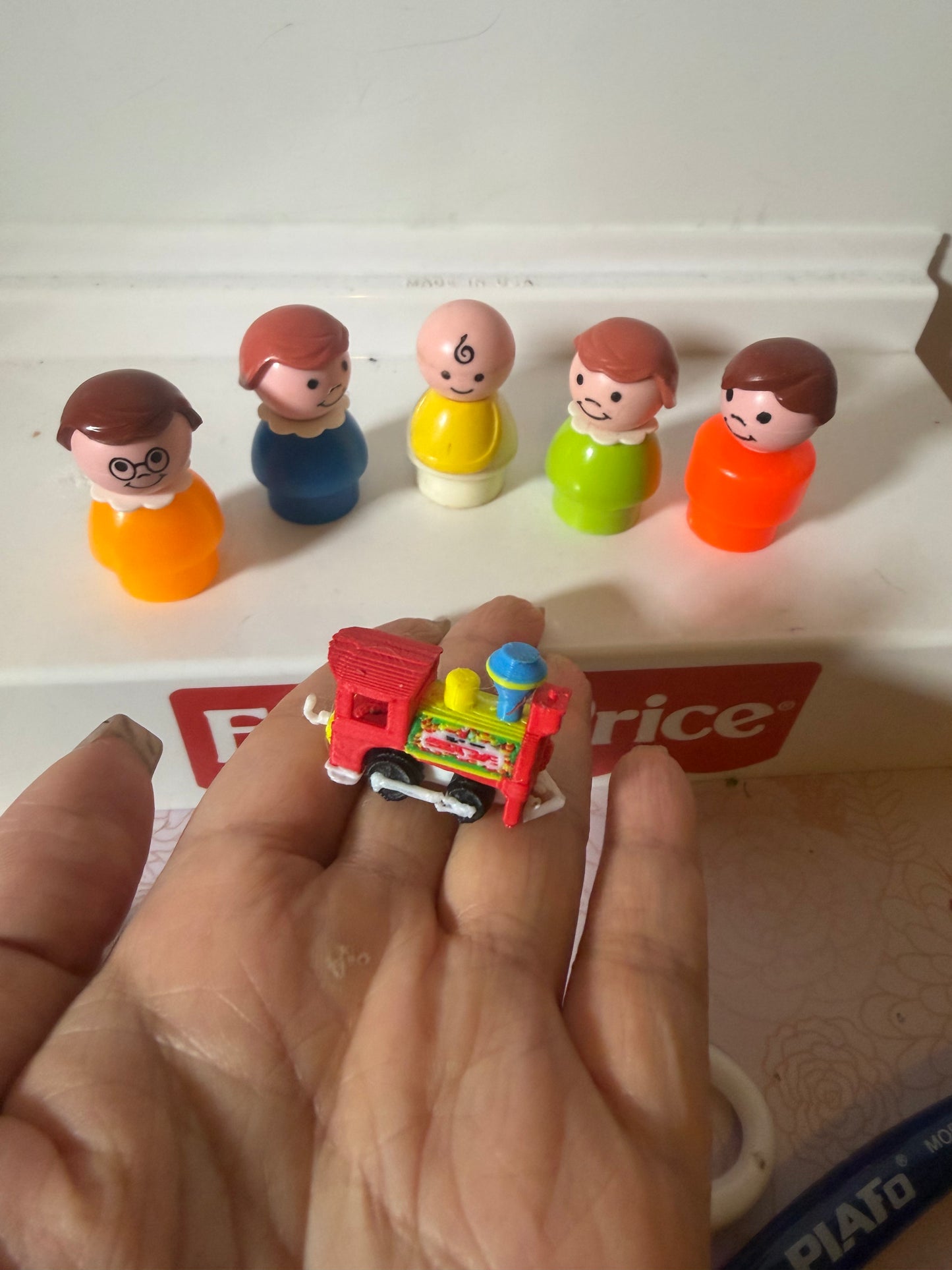 Custom Miniature Vintage Fisher Price Circus Train