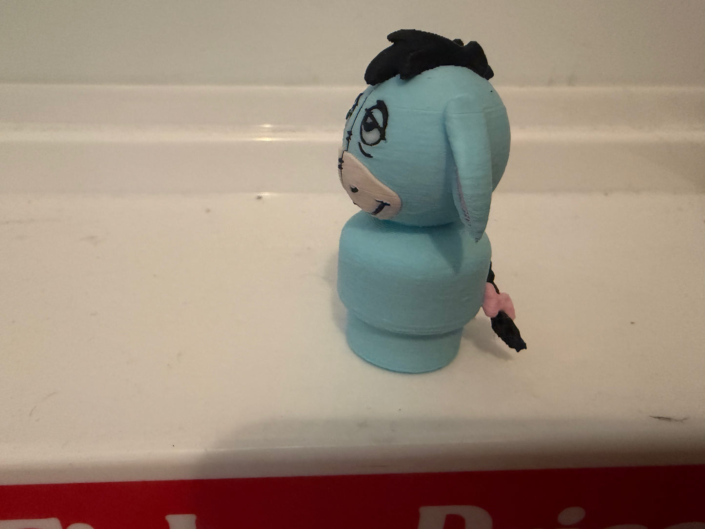 Winnie The Pooh - Custom Eeyore-Inspired Little People Figure | 3D Printed Collectible