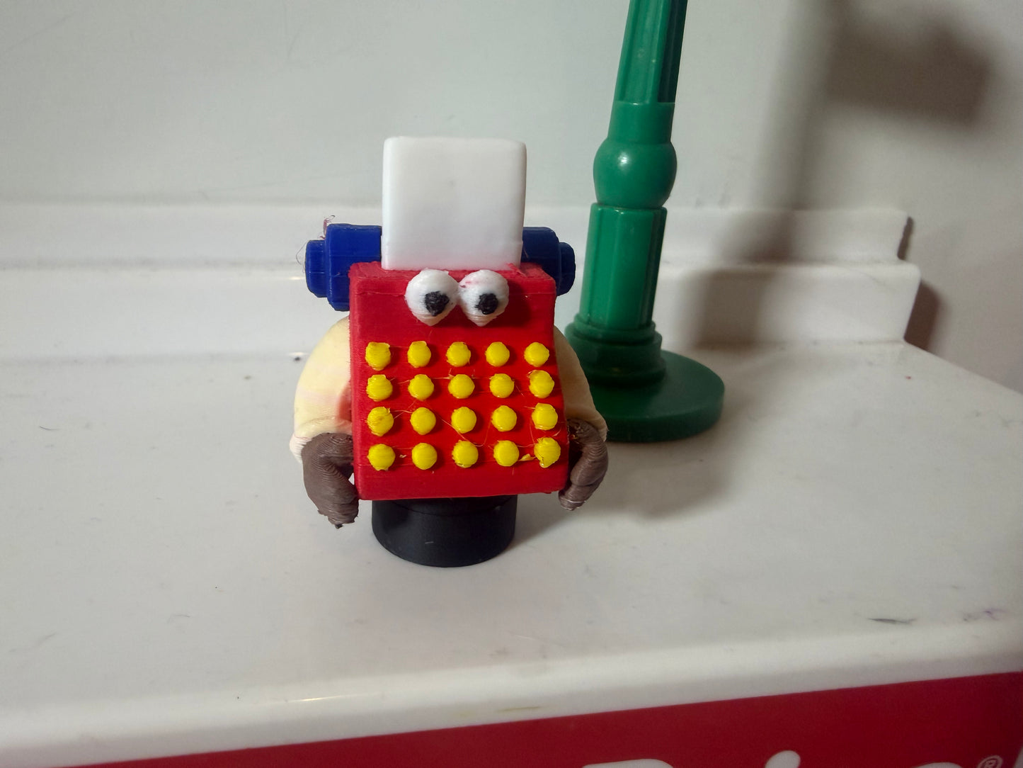 Sesame Street Typewriter Guy Figure | Little People Style Collectible