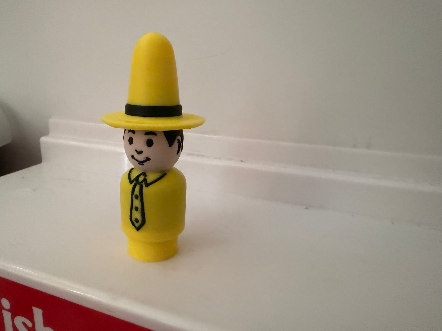 Classic Storybook - Curious George Man in the Yellow Hat Figure | Little People Style Collectible