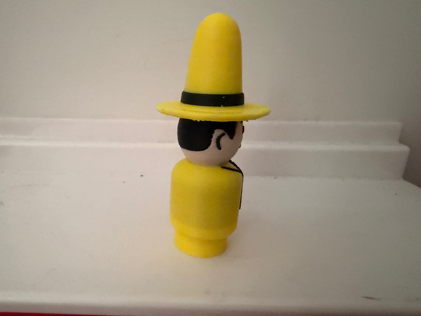 Classic Storybook - Curious George Man in the Yellow Hat Figure | Little People Style Collectible