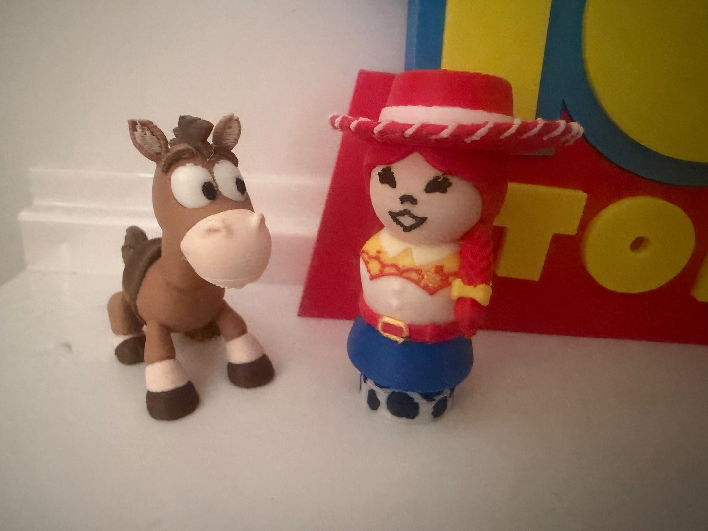 Toy Story - Custom Bullseye Inspired Figure | Little People Style Collectible