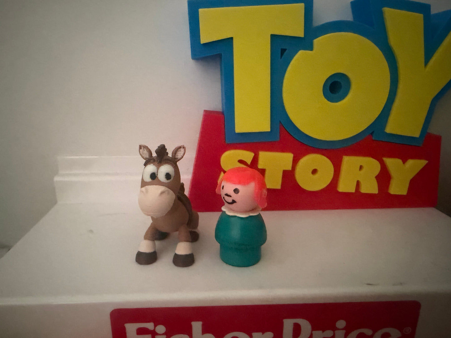 Toy Story - Custom Bullseye Inspired Figure | Little People Style Collectible