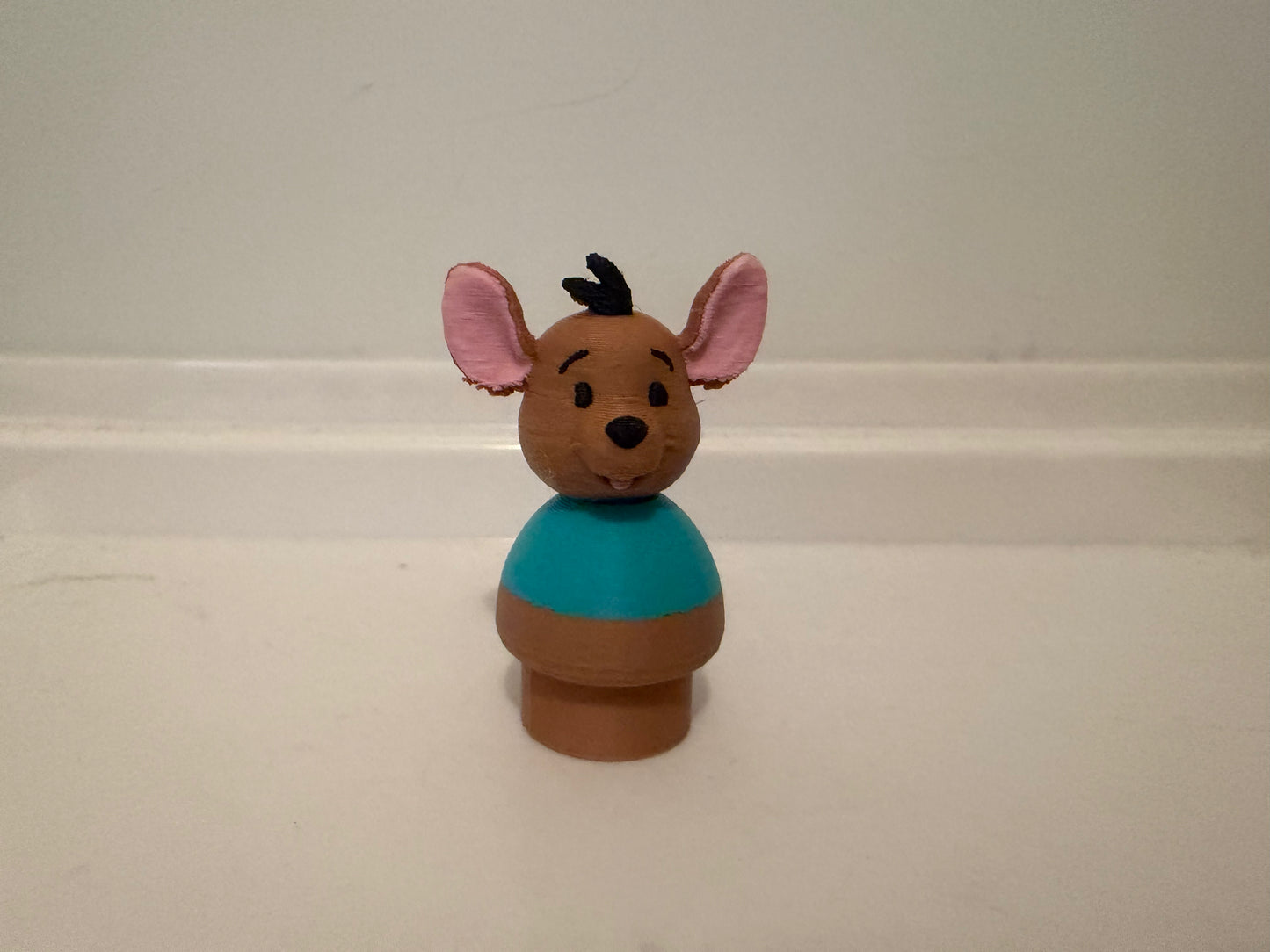 Winnie The Pooh - Custom RooLittle People Figure | 3D Printed Collectible