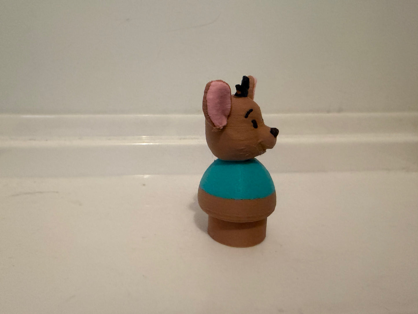 Winnie The Pooh - Custom RooLittle People Figure | 3D Printed Collectible
