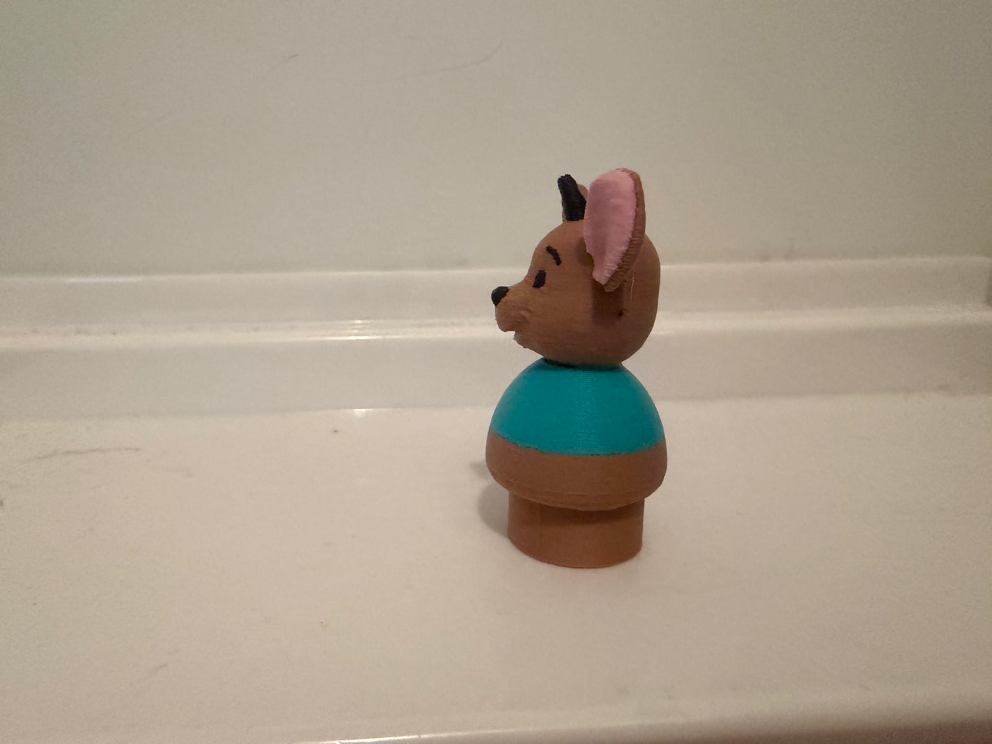 Winnie The Pooh - Custom RooLittle People Figure | 3D Printed Collectible