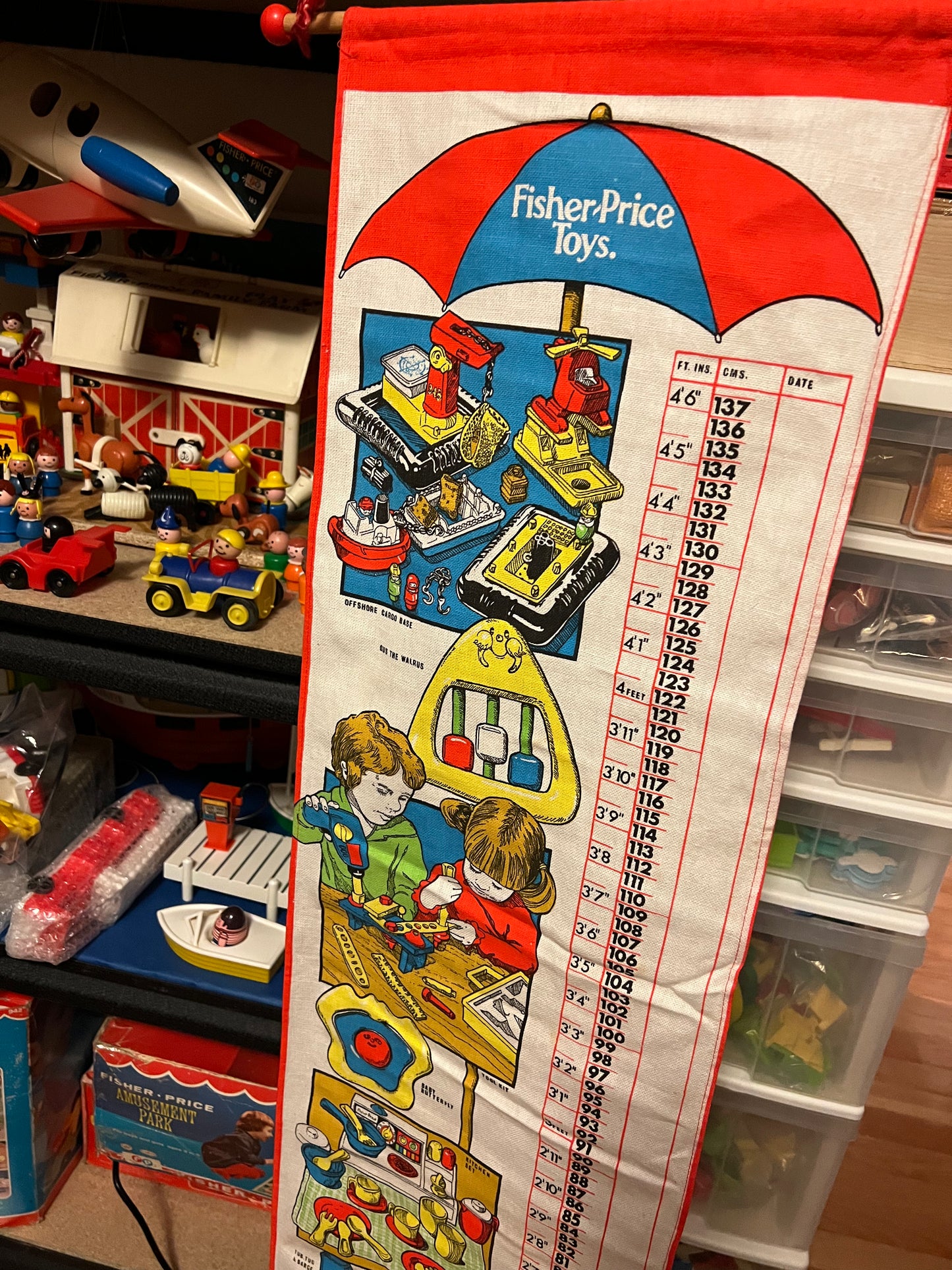 Fisher Price 50th Anniversary Growth Chart